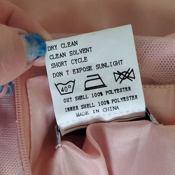 Christina Wu | Floor Length Sheer Back Gown - Picture 9 of 9